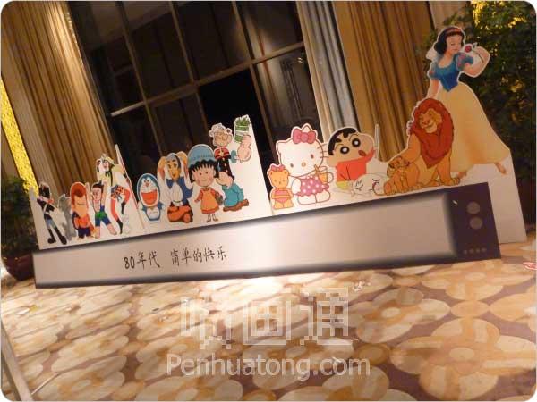 深圳喷绘喷画通观澜高尔夫会场布置